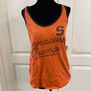 Syracuse orange distressed Tank Top size small